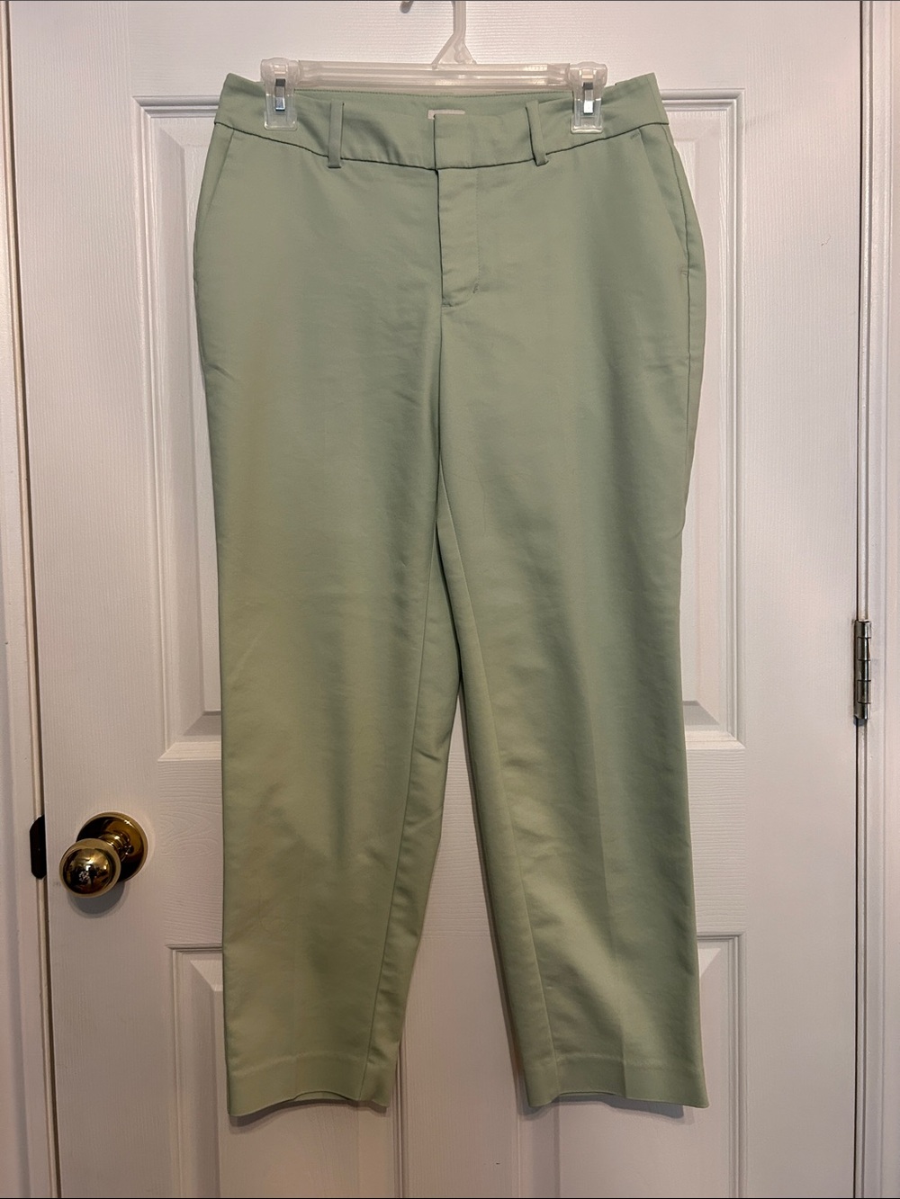A New Day mint straight fit trousers
